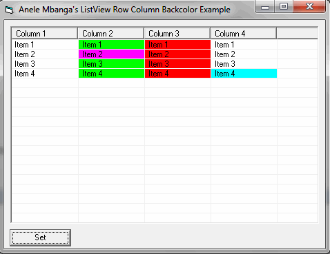 Edit Listview Subitem In Vb6 Format